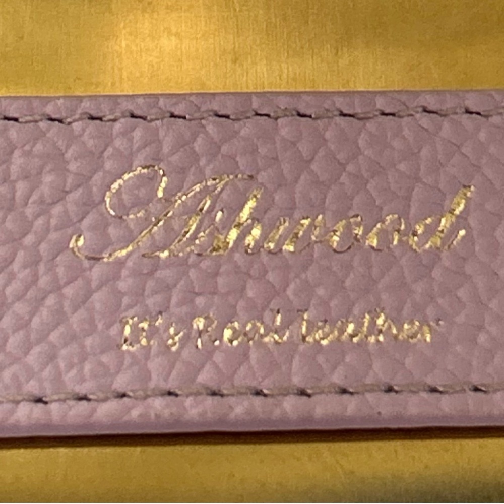 Atwood Leather Blush Pink Zip-Around Wallet w/Deer Logo Approx. 7.5 x 4 - Picture 8 of 17